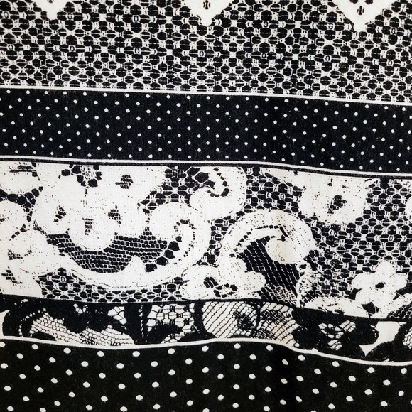 HP🎉 S Charlotte Russe - Bodycon printed dress b&w - Picture 2 of 14